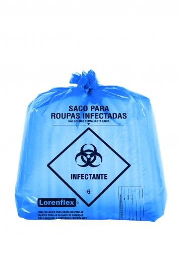 SACO HAMPER AZUL 100 Litros C/ 50UN